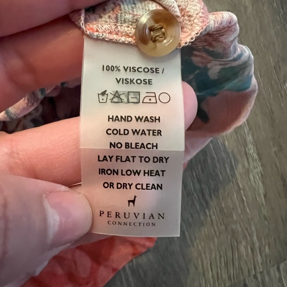 Peruvian Connection Tularosa Chemise Tunic Dress - Picture 8 of 8